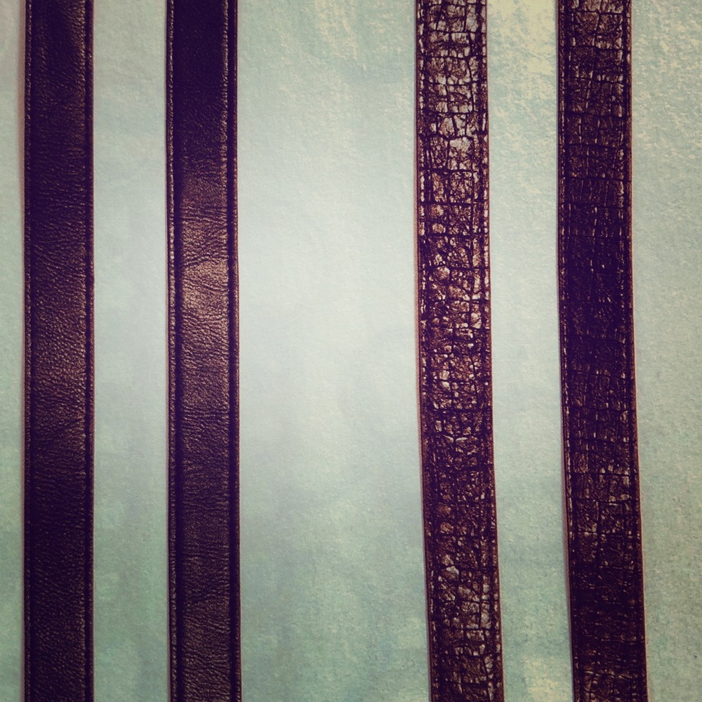 Brown straps